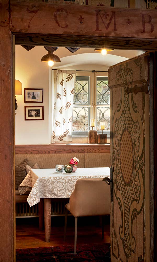 Schlosshotel Mitterhart Koeniglich kulinarisches Wochenende Restaurant Schlosshotel Mitterhart