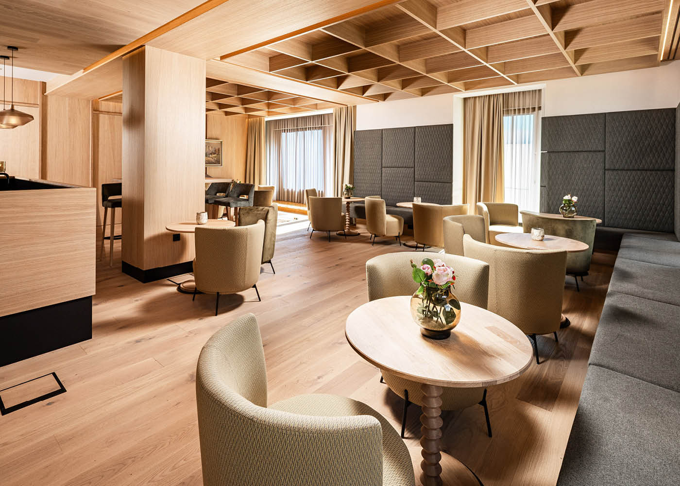 Schloss Boutiquehotel Mitterhart Herbst Landart Lounge