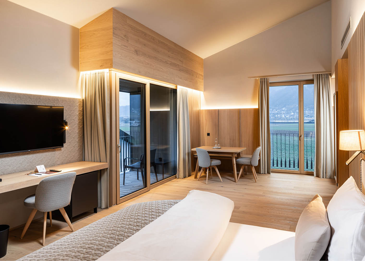 Schloss und Boutiquehotel Mitterhart Zimmer Herbst