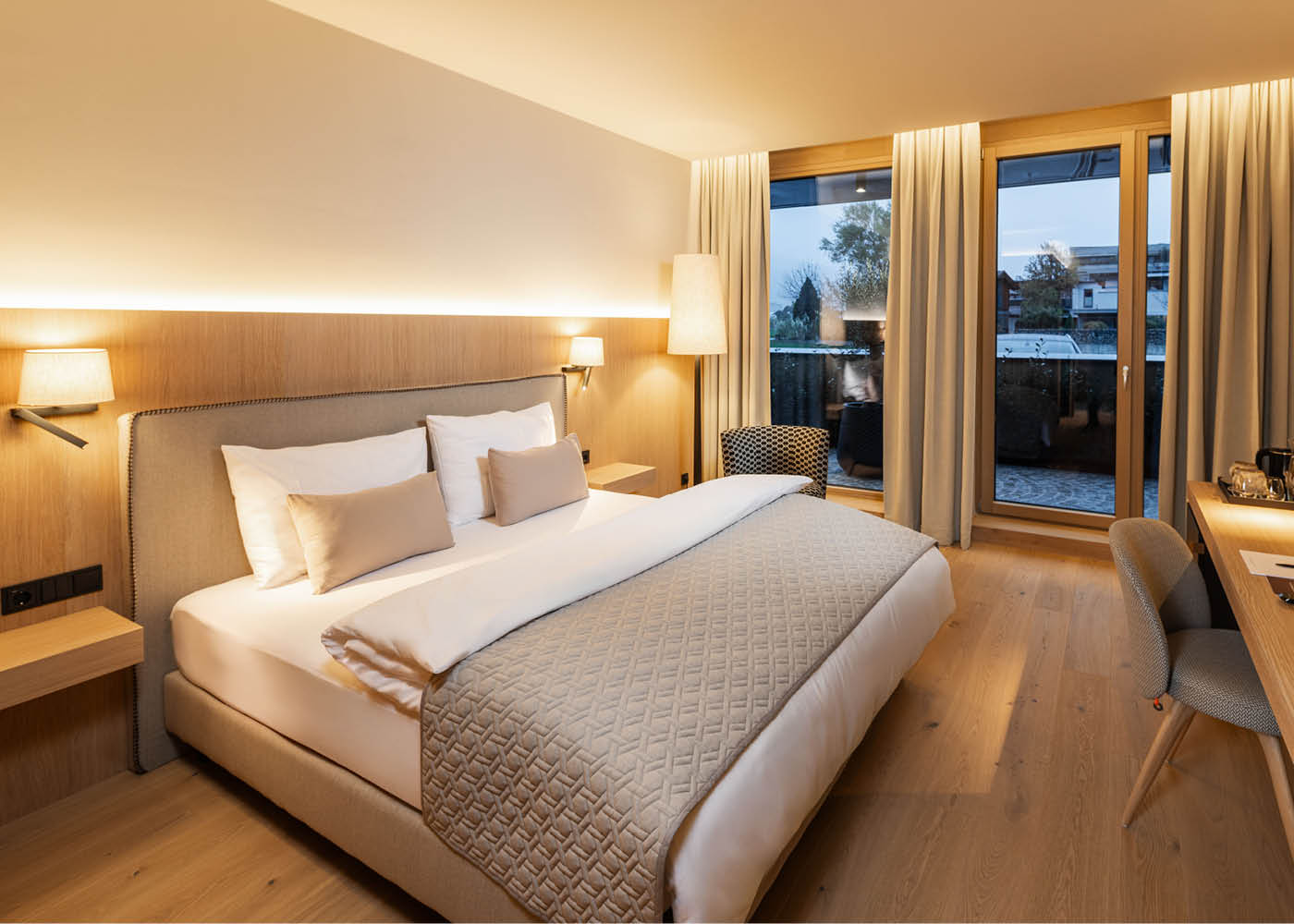 Schloss und Boutiquehotel Mitterhart Zimmer Herbst