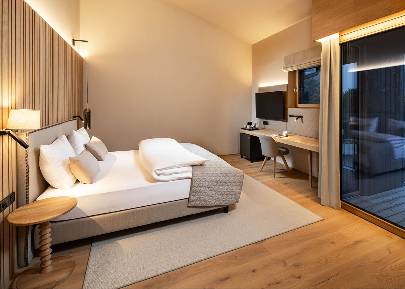 Schloss und Boutiquehotel Mitterhart Zimmer Herbst